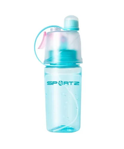 Aquarius Travel Sports Spray Water Bottle 400ml Blue - One Size