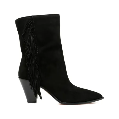 Aquazzura , Black Boots - Stylish Model ,Black female, Sizes: