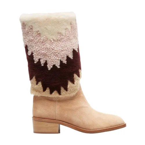 Aquazzura , Essential Seasonal Boots ,Beige female, Sizes: