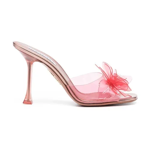 Aquazzura , High Heel Sandals ,Pink female, Sizes: