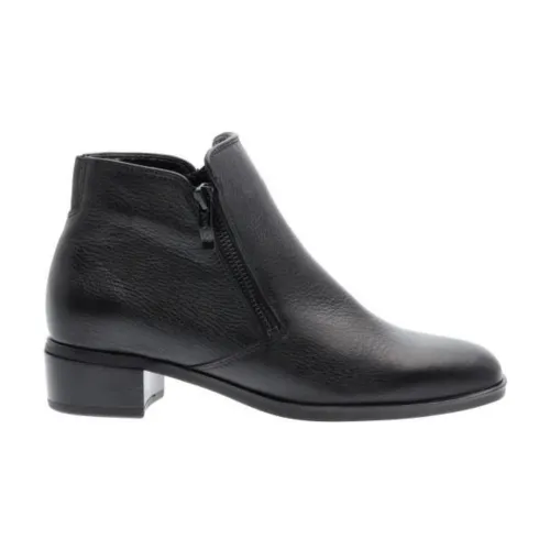 ara , Black Ankle Boots for Women ,Black female, Sizes: