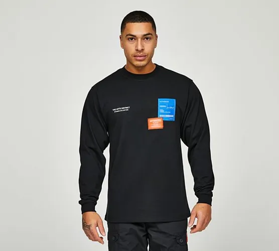 Arch Back Logo Relaxed Fit Long Sleeved T-Shirt