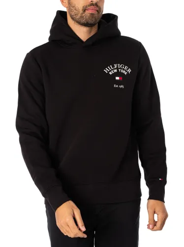 Arched Varsity Pullover Hoodie