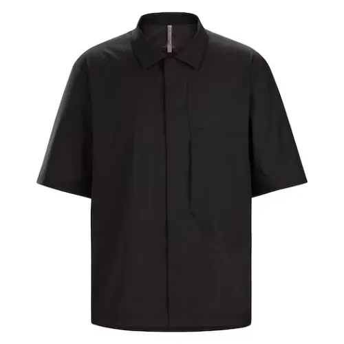 Arc'teryx , Arc´teryx Veilance Demlo SS Shirt Black ,Black male, Sizes: