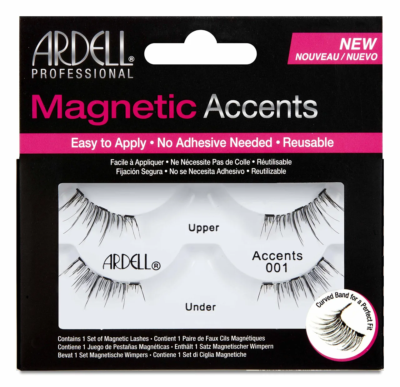 Ardell Magnetic Accent 001 False Eyelashes