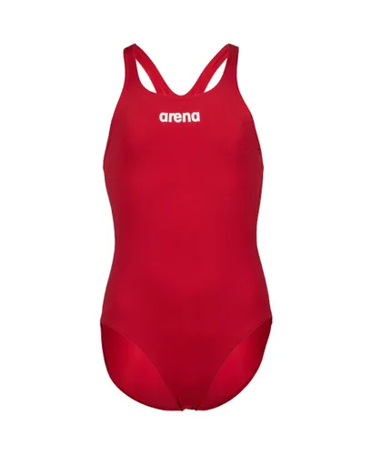 Arena Solid Swim Pro Team Girls' One-Piece Swimsuit