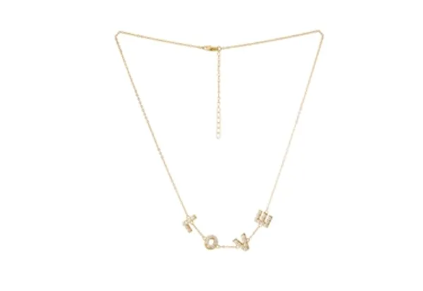 Argento Gold Love Pearl Necklace - Gold