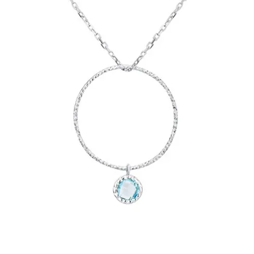 Argento March Birthstone Necklace - M Ladies Ring