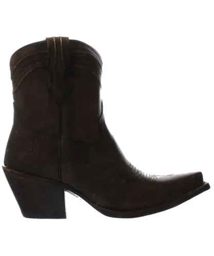 Ariat Legacy X Toe Womens Dark Brown Boots