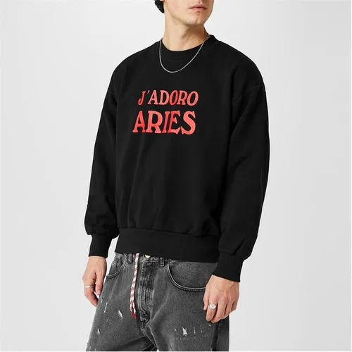ARIES J'Adoro Sweatshirt - Black