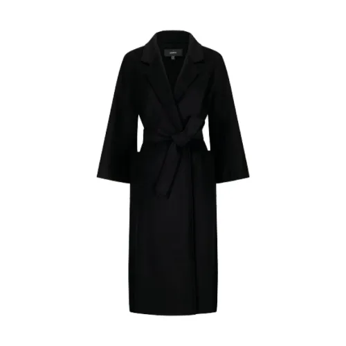 Arma , Elegant Seguret Wool Coat ,Black female, Sizes: