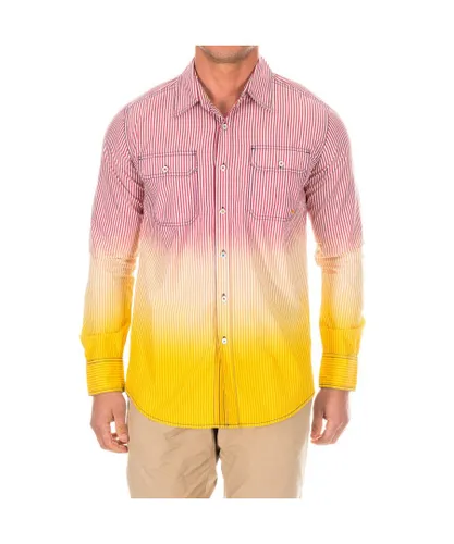 Armand Basi Mens Long Sleeve Shirt with lapel collar AFH0039 man - Multicolour Cotton