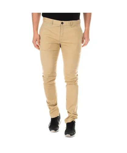 Armand Basi Mens Long trousers with straight cut bottoms BGH0173 man - Beige Cotton