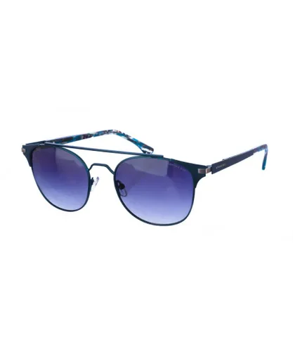 Armand Basi Unisex AB12299 Oval Shape Sunglasses - Blue Metal - One