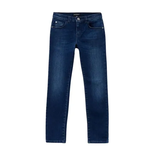 Armani , Dark Wash Skinny Jeans ,Blue male, Sizes: