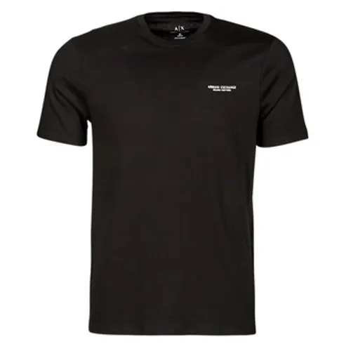 Armani Exchange  8NZT91  men's T shirt in Black