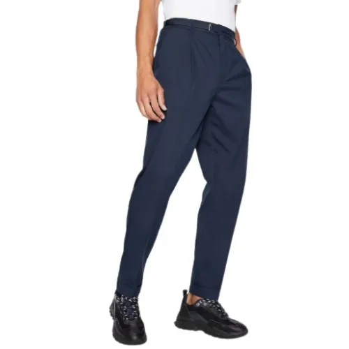 Armani Exchange , Armani Exchange Trousers ,Blue male, Sizes: