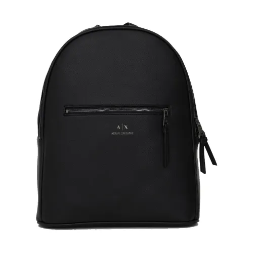 Armani Exchange , Backpack ,Black male, Sizes: ONE SIZE