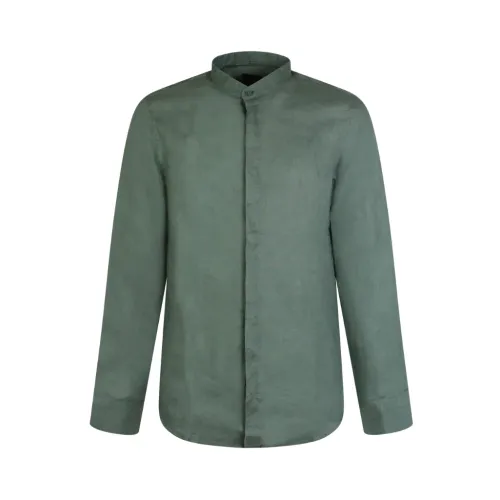 Armani Exchange , Basic Shirt ,Green male, Sizes: