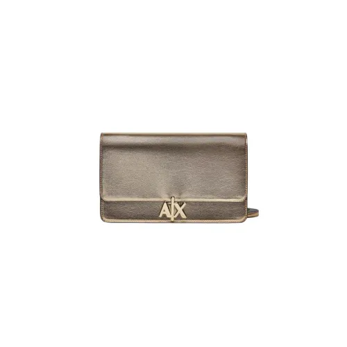 Armani Exchange , Classic Pouch ,Yellow female, Sizes: ONE SIZE