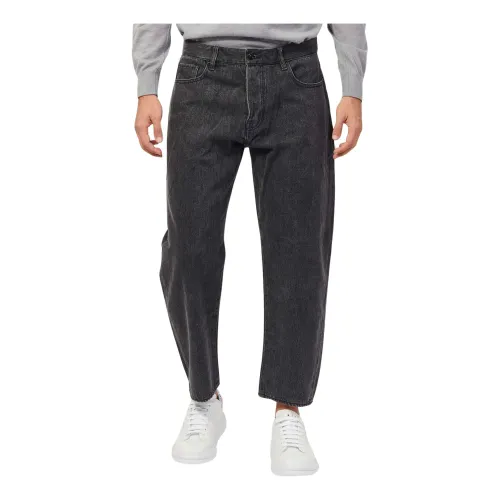 Armani Exchange , Contemporary Denim Jeans ,Black male, Sizes: