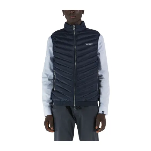 Armani Exchange , Down jacket ,Blue male, Sizes: