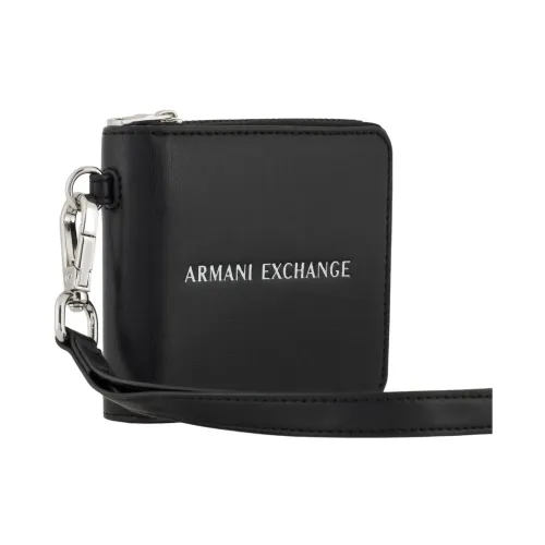Armani Exchange , Embossed Logo Wallet ,Black male, Sizes: ONE SIZE
