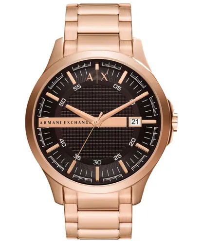 Armani Exchange Hampton Mens Rose Gold Watch AX2449 Stainless Steel (archived) - One Size
