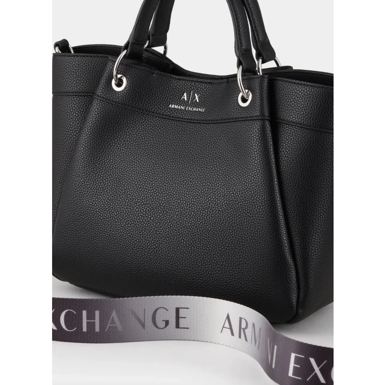 Armani Exchange , Handbags ,Black female, Sizes: ONE SIZE