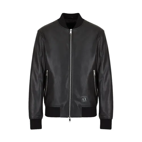 Armani Exchange , Jacket ,Black male, Sizes: