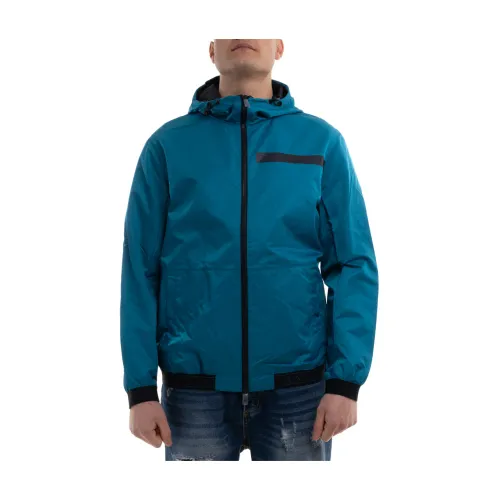 Armani Exchange , Jacket ,Blue male, Sizes:
