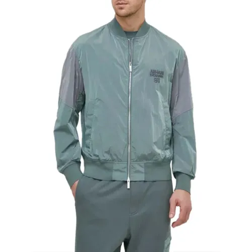 Armani Exchange , Jacket ,Green male, Sizes: