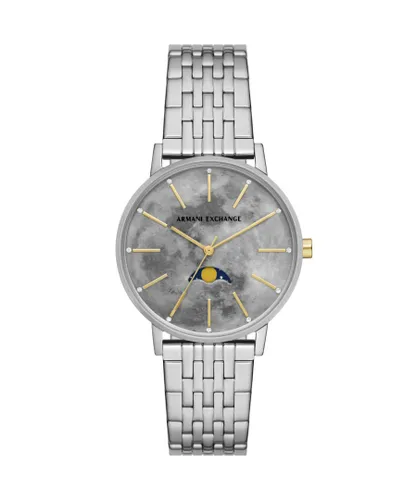 Armani Exchange Lola WoMens Silver Watch AX5585 Stainless Steel (archived) - One Size