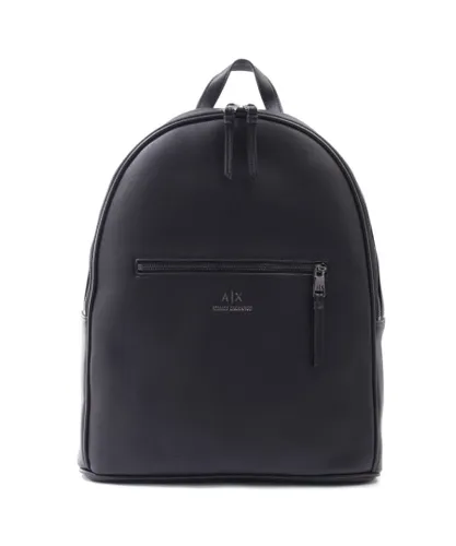 Armani Exchange Mens Backpack - Black - One Size