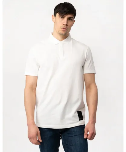 Armani Exchange Mens Milano Edition Polo Shirt - White