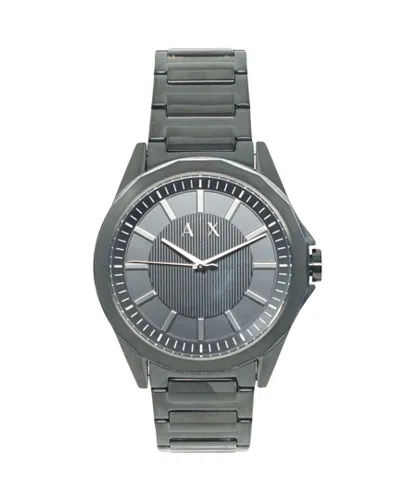 Armani Exchange Mens Silver Strap Watch - One Size