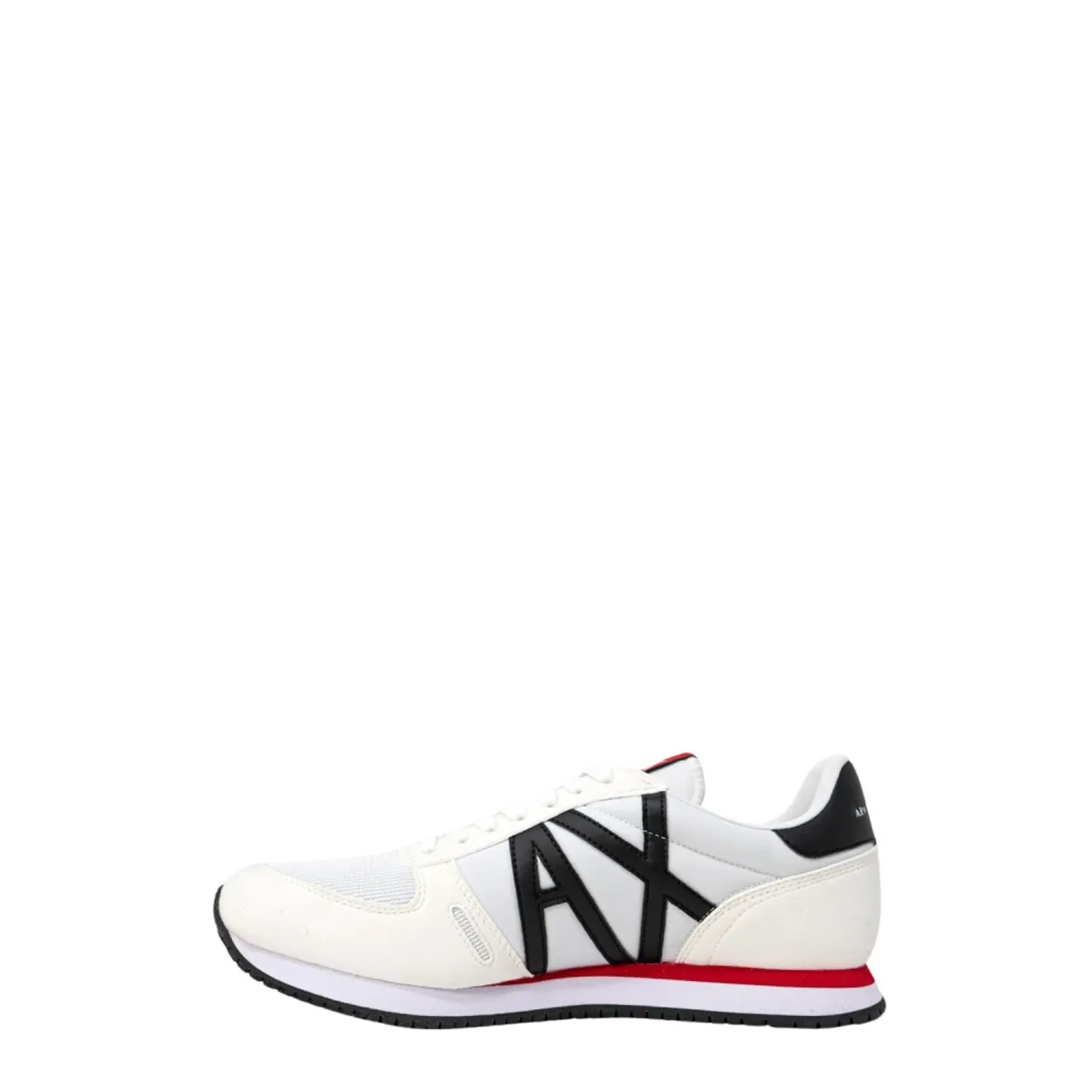 Armani Exchange , Mens Sneakers - Micro Suede ,White male, Sizes:
