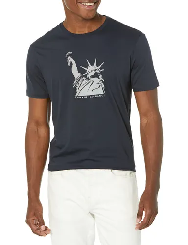 Armani Exchange Men's Statue of Liberty tee T-Shirt
