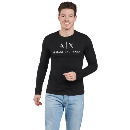 Armani Exchange , Polo Shirt ,Black male, Sizes: