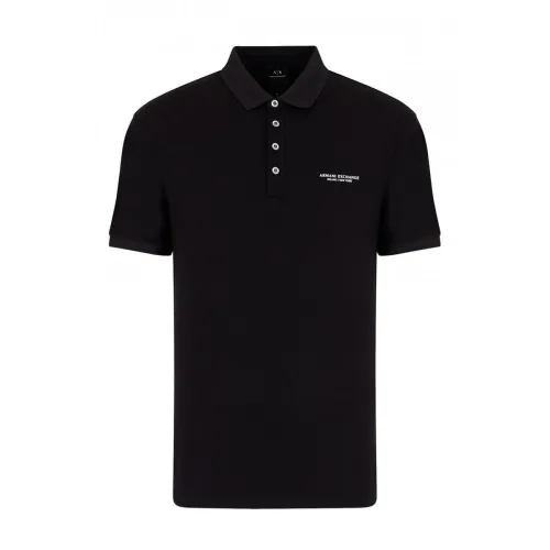 Armani Exchange , Polo Shirts ,Black male, Sizes: