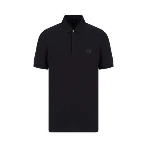 Armani Exchange , Polo Shirts ,Blue male, Sizes: