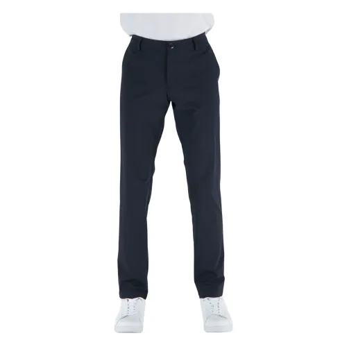 Armani Exchange , Seersucker Pants ,Blue female, Sizes: