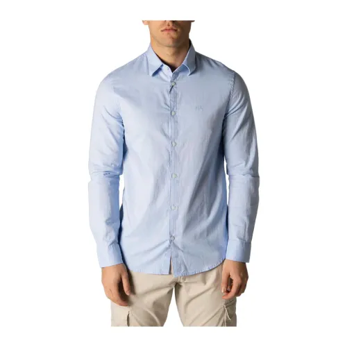 Armani Exchange , Shirt 8Nzcgb Z8Anz ,Blue male, Sizes: