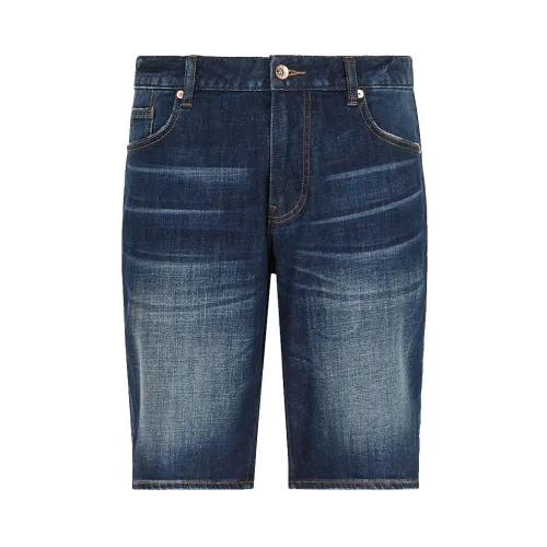 Armani Exchange , Shorts ,Blue male, Sizes: