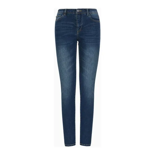 Armani Exchange , Skinny Jeans Modello ,Blue female, Sizes: