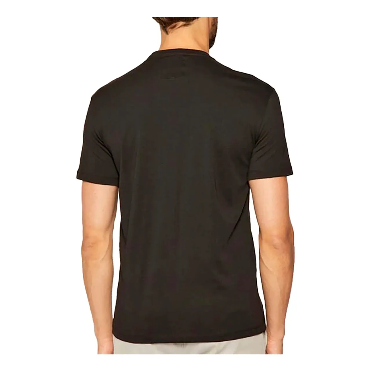 Armani Exchange , T-Shirt ,Black male, Sizes: