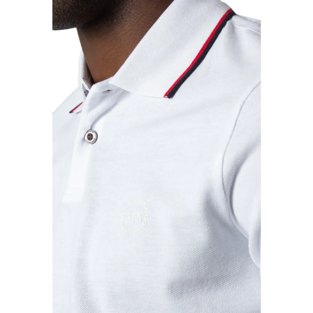 Armani Exchange , T-Shirt Polo 8Nzf75 Z8M5Z ,White male, Sizes: