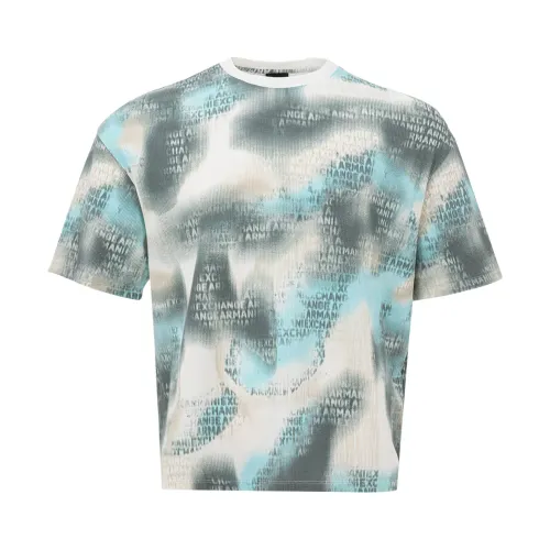 Armani Exchange , T-Shirts ,Multicolor male, Sizes: