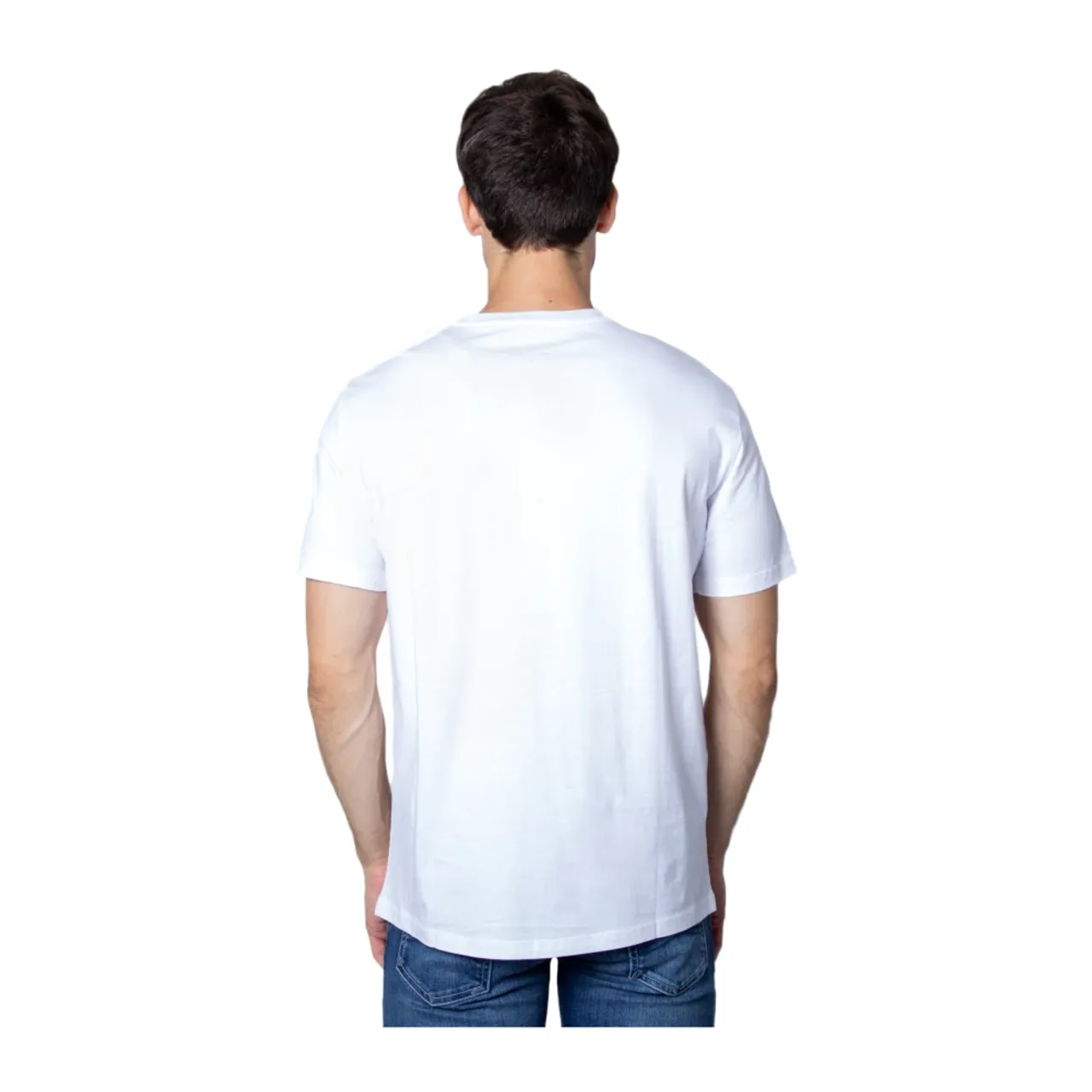Armani Exchange , T-Shirts ,White male, Sizes: