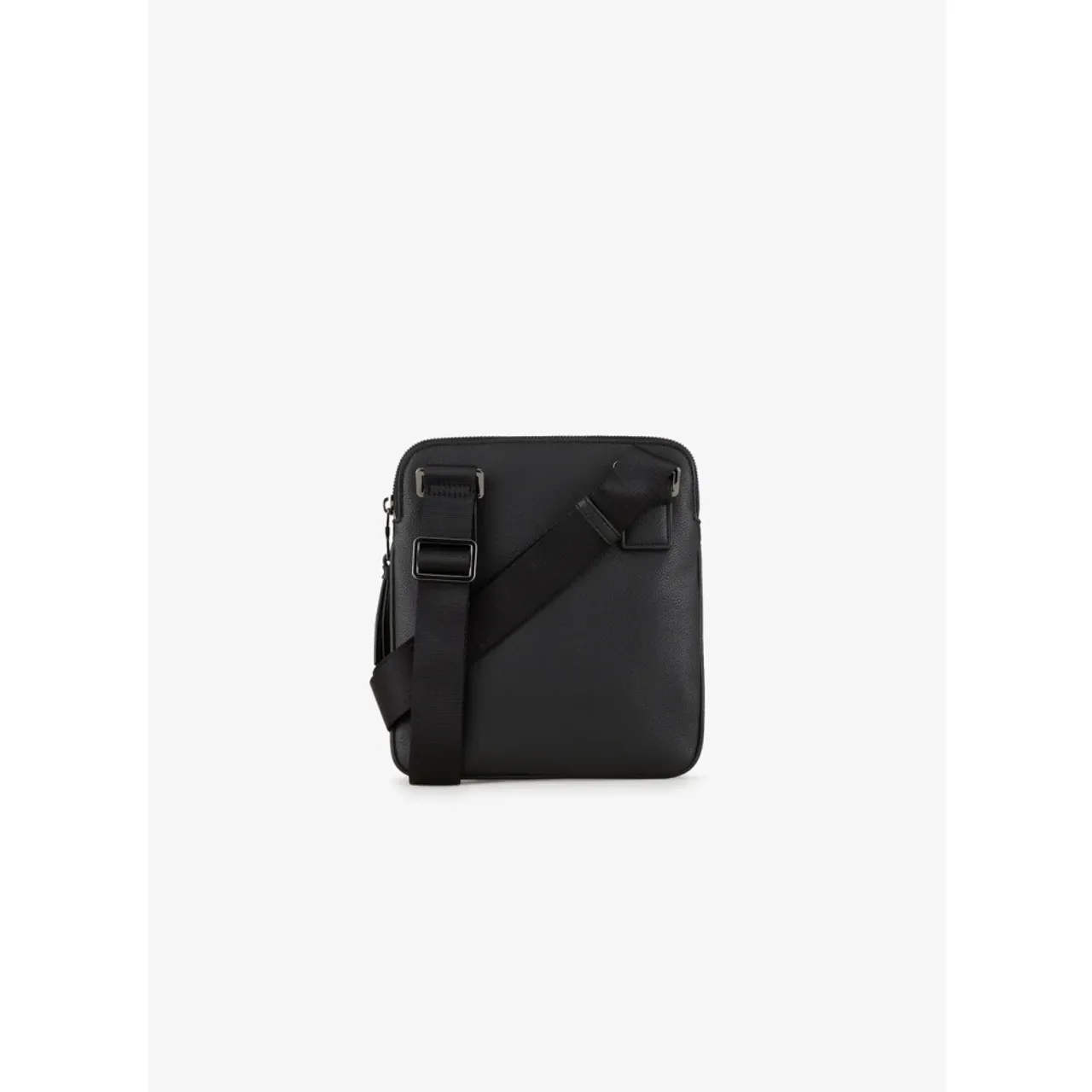 Armani Exchange , Unisex Shoulder Bag ,Black unisex, Sizes: ONE SIZE